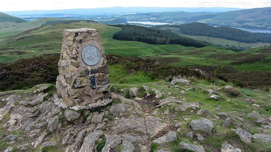 Gowbarrow Fell trig point Copyright Gareth James