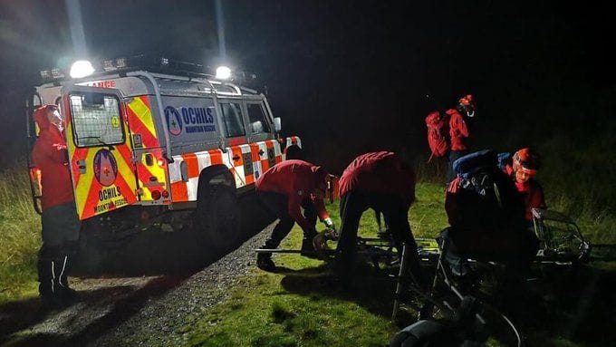 Image from the original article "Ochils MR and Coast work together to rescue a walker" (description needed)