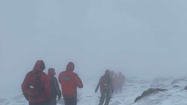 Woman rescue from Old Man of Coniston as snow conditions returned