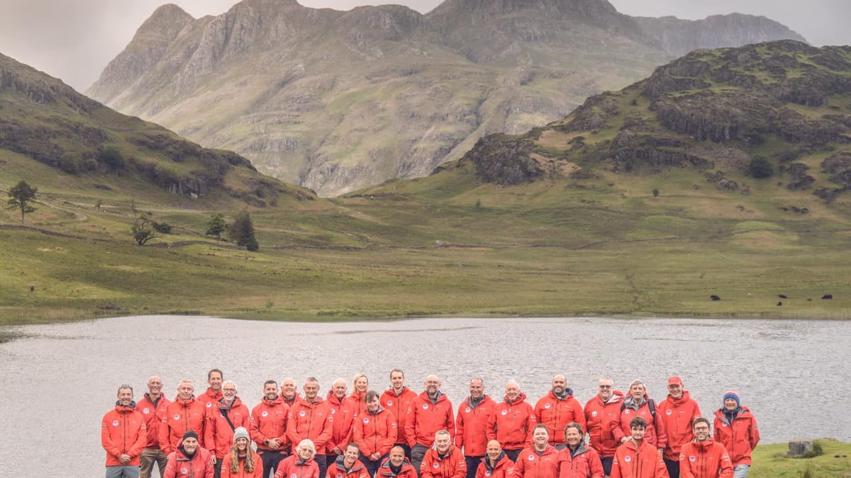 Langdale Ambleside MRT team
