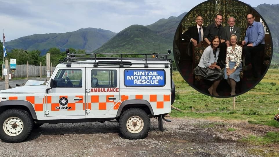 Kintail Mountain Rescue Team/The Horder family (Image: Kintail Mountain Rescue Team)