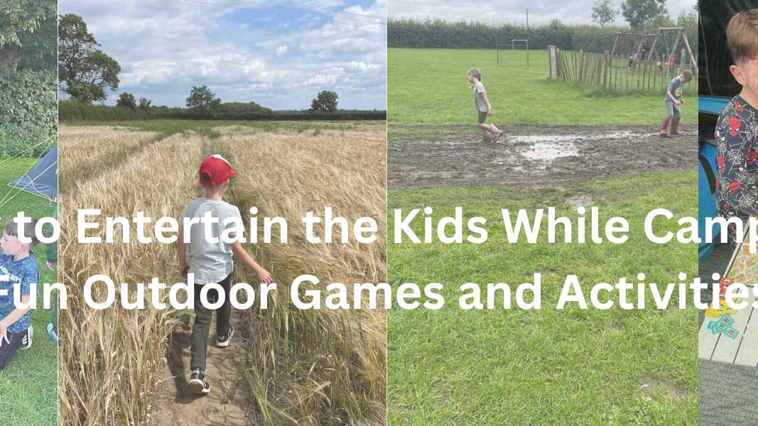 How to Entertain the Kids While Camping Fun Outdoor Games and Activities