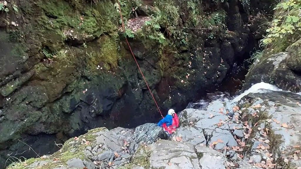 Image from the original article "Injured man treated for hypothermia after falling 10 metres into Aira Force gorge" (description needed)