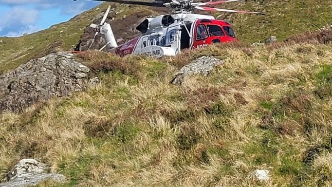 Image from the original article "Walker airlifted from Cadair Idris after having seizure" (description needed)