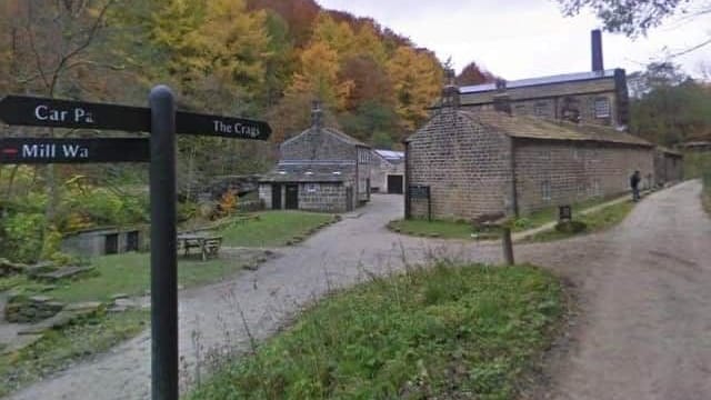 Hardcastle Crags, including Gibson Mill, is one of the popular tourist attractions of Hebden Bridge