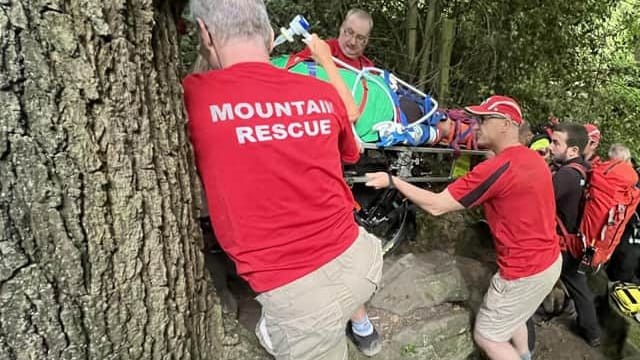 Derby Mountain Rescue Team received a donation of £2,500 from the Morrisons Foundation