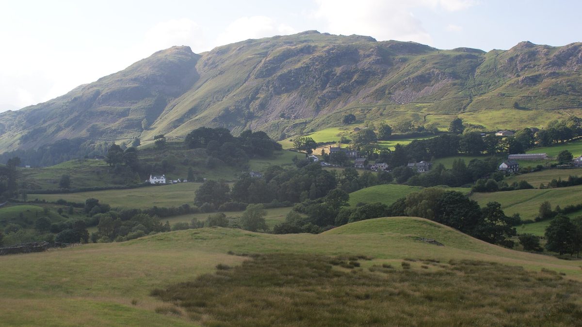 View from Stang End