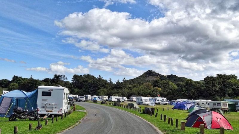 a view of Sulby Claddagh on the Isle of Man