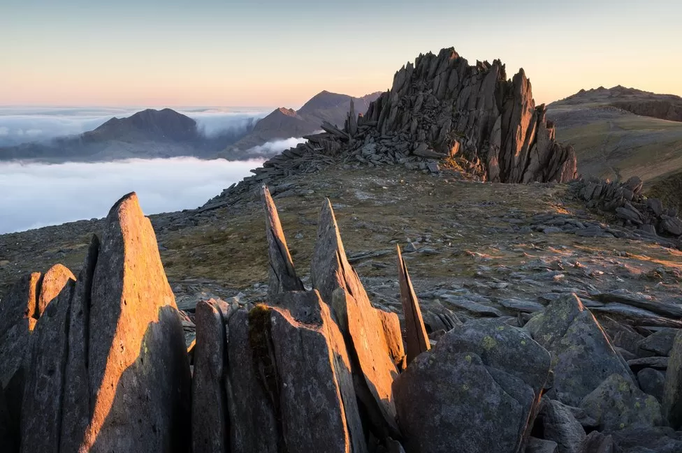 Castell y Gwynt in the Glyderau mountains