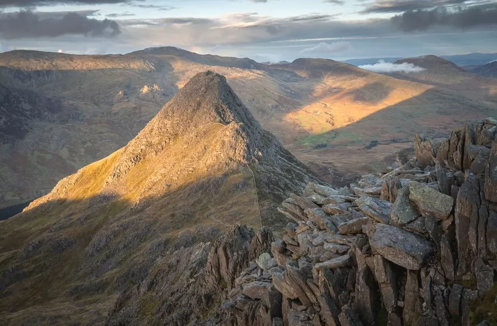 One of Eryri's most striking mountains, Tryfan