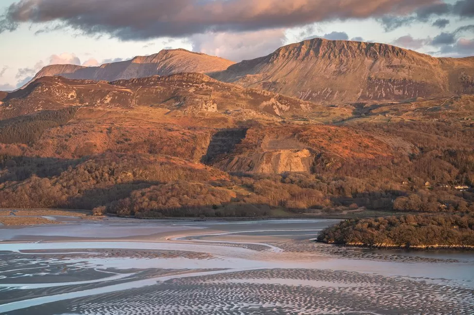 Overlooking the Mawddach Estuary and Cader Idris
