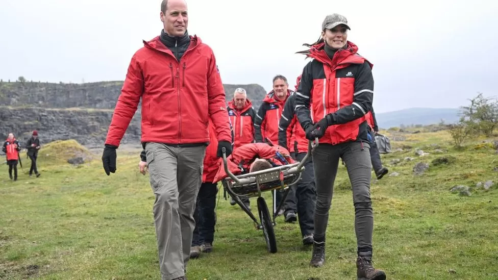 The Prince is patron of Mountain Rescue England and Wales