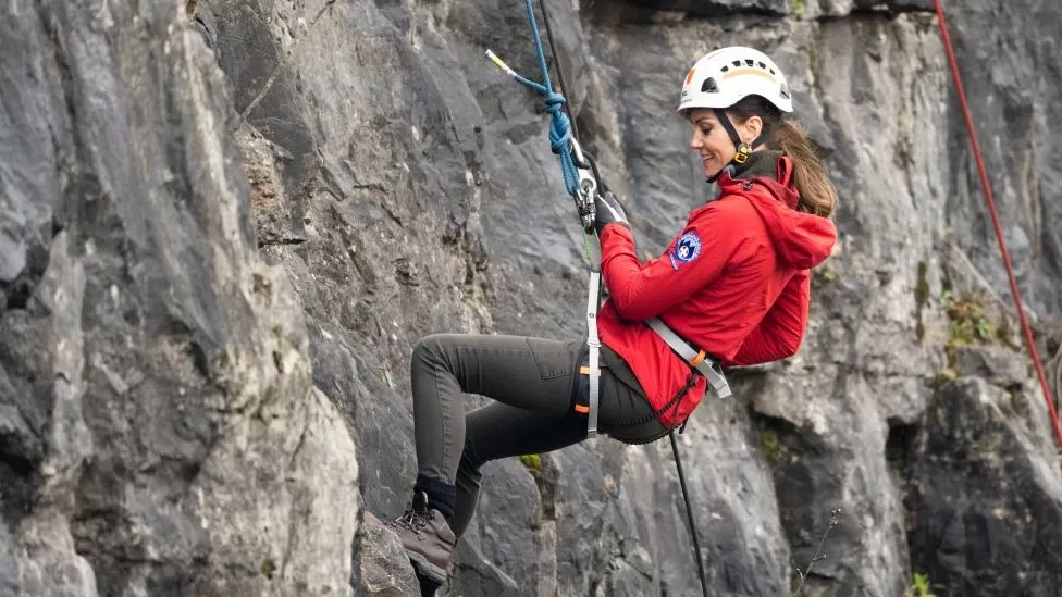 The volunteer-run Central Beacons Mountain Rescue Team helped the Royal couple