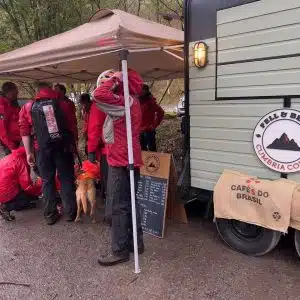 Free hot drinks given to Keswick MRT team