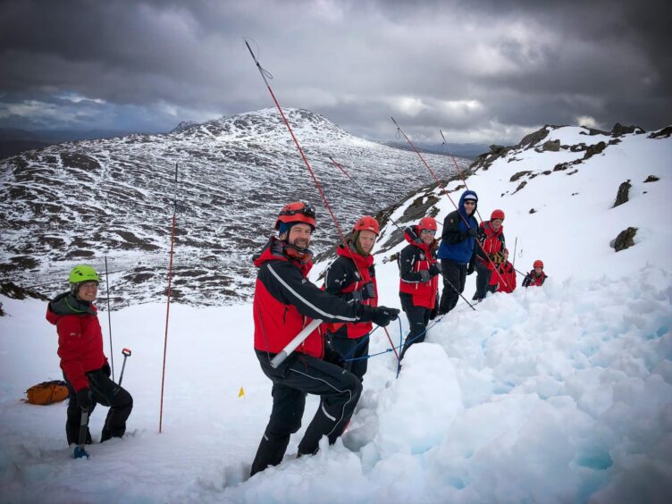 Kintail Mountain Rescue Team members said they are not looking for the “finished product” but determined individuals. Image: Kintail Mountain Rescue Team.