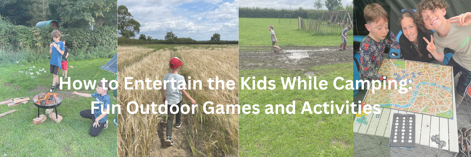How to Entertain the Kids While Camping Fun Outdoor Games and Activities