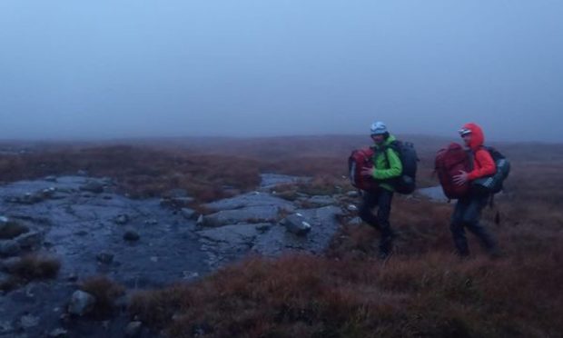 Both Oban and Glencoe mountain rescue teams were called to an incident in Glen Kinglass. Image: Glencoe Mountain Rescue/ Facebook